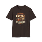 Coffee Kiss Yorkie Yorkshire Terrier Dog T-Shirt