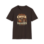 Coffee Kiss Dachshund Dog T-Shirt