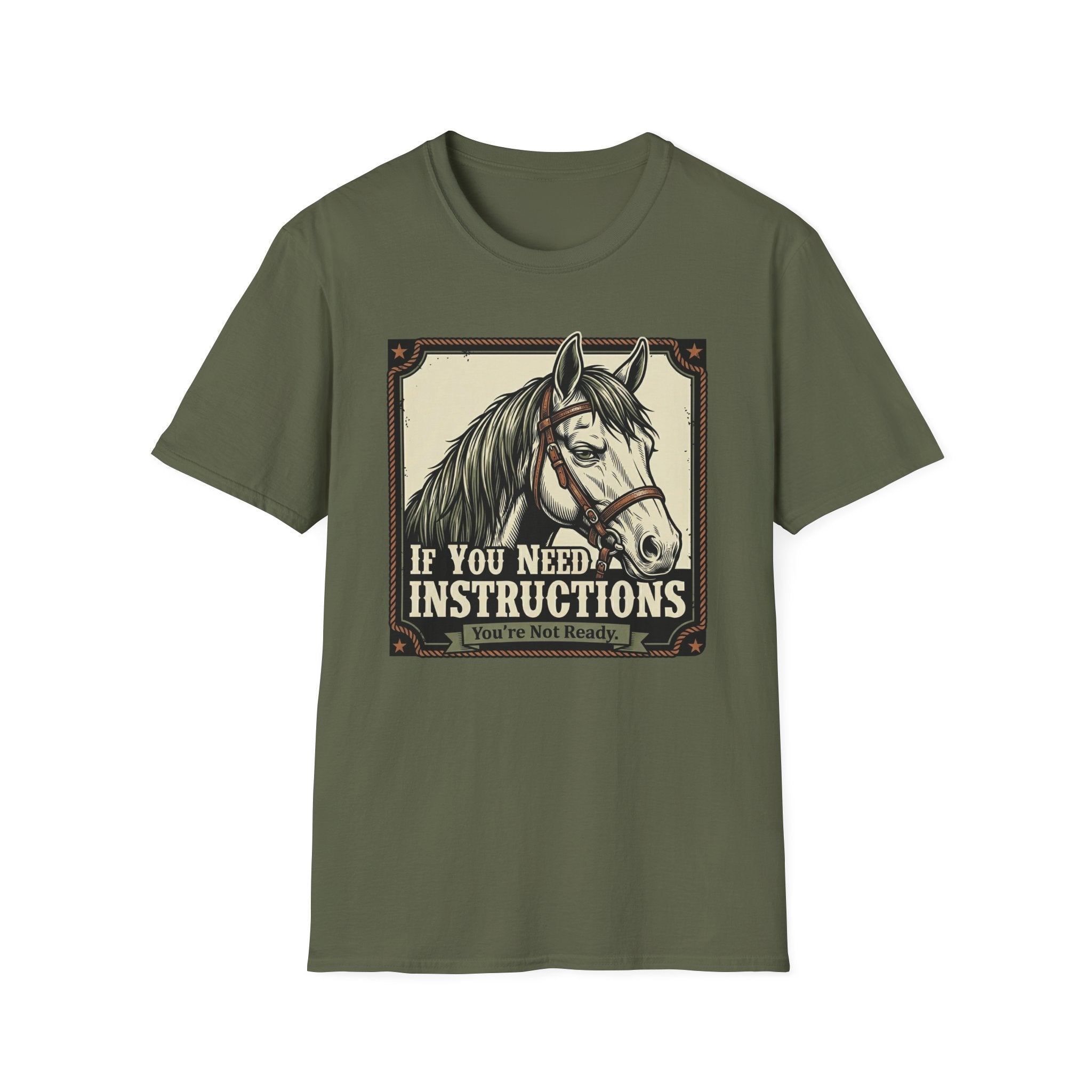 If You Need Instructions Horse T-Shirt