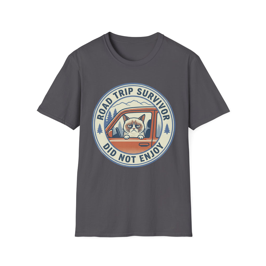 Road Trip Survivor Cat T-Shirt