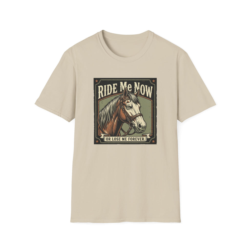 Ride Me Now Horse T-Shirt