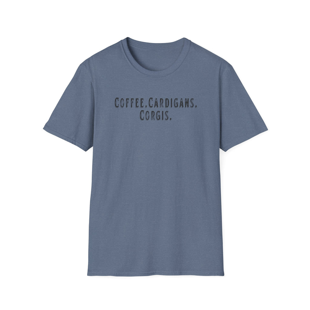 Coffee Corgis Dog T-Shirt