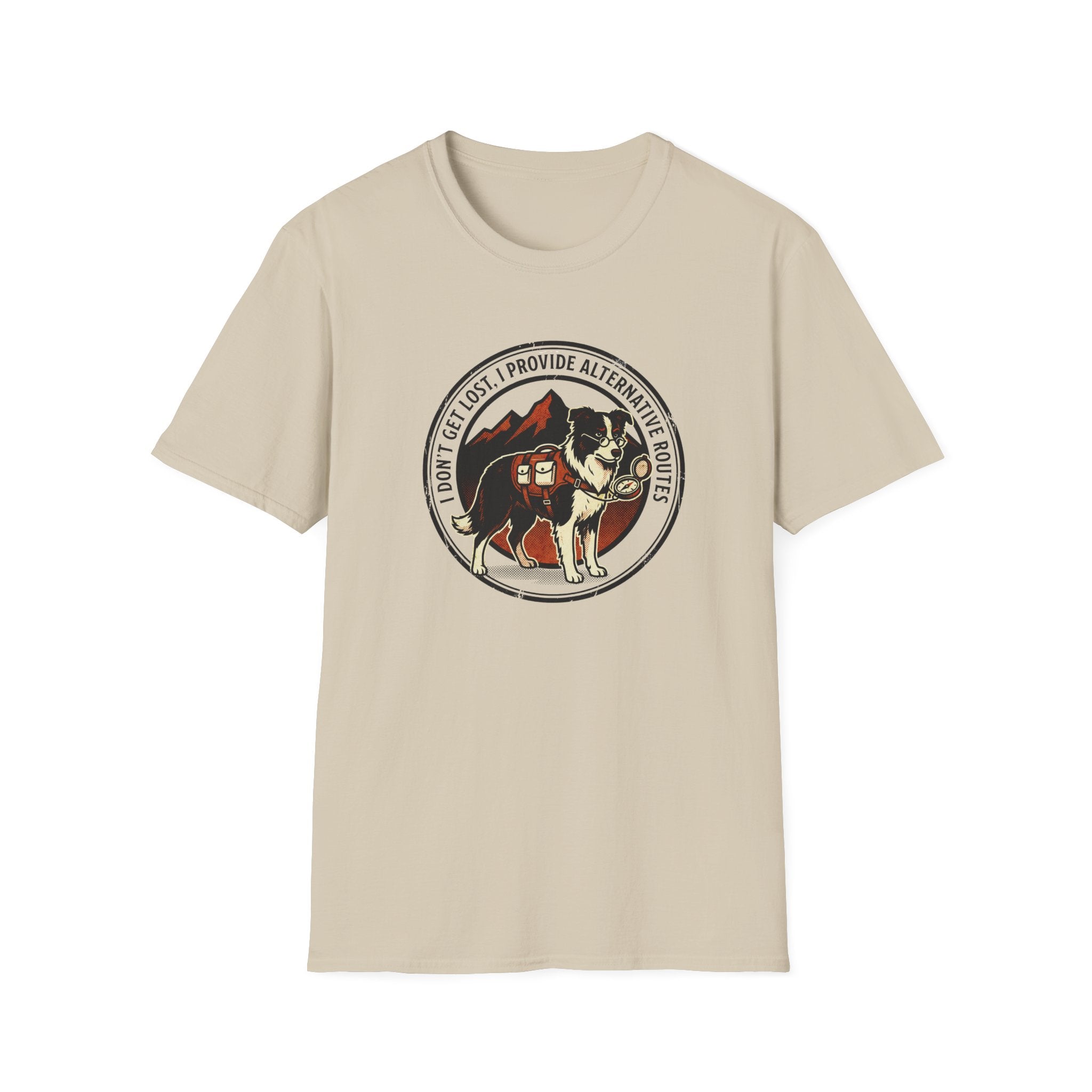 I Don't Get Lost Dog T-Shirt