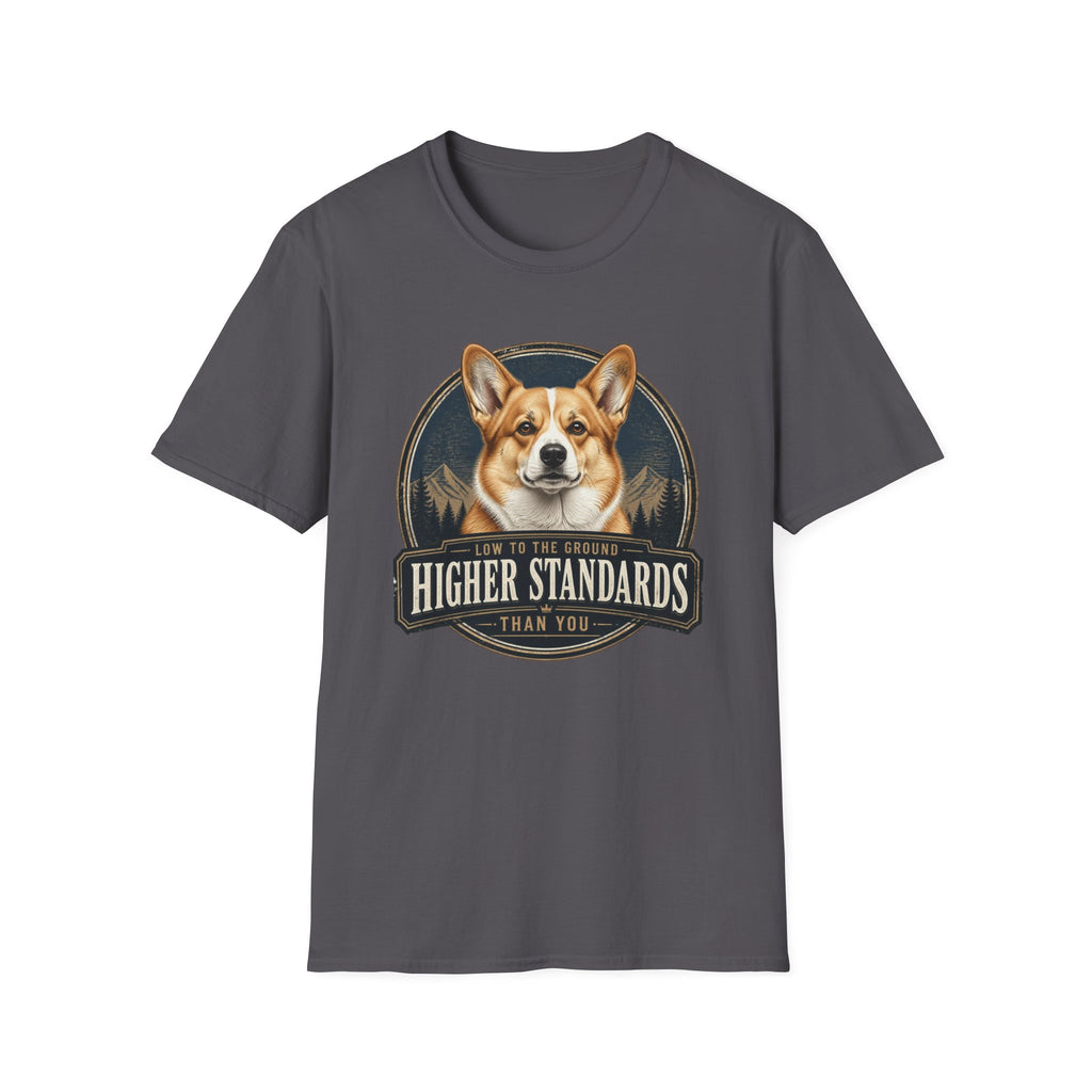 Low To The Ground Corgi Dog T-Shirt