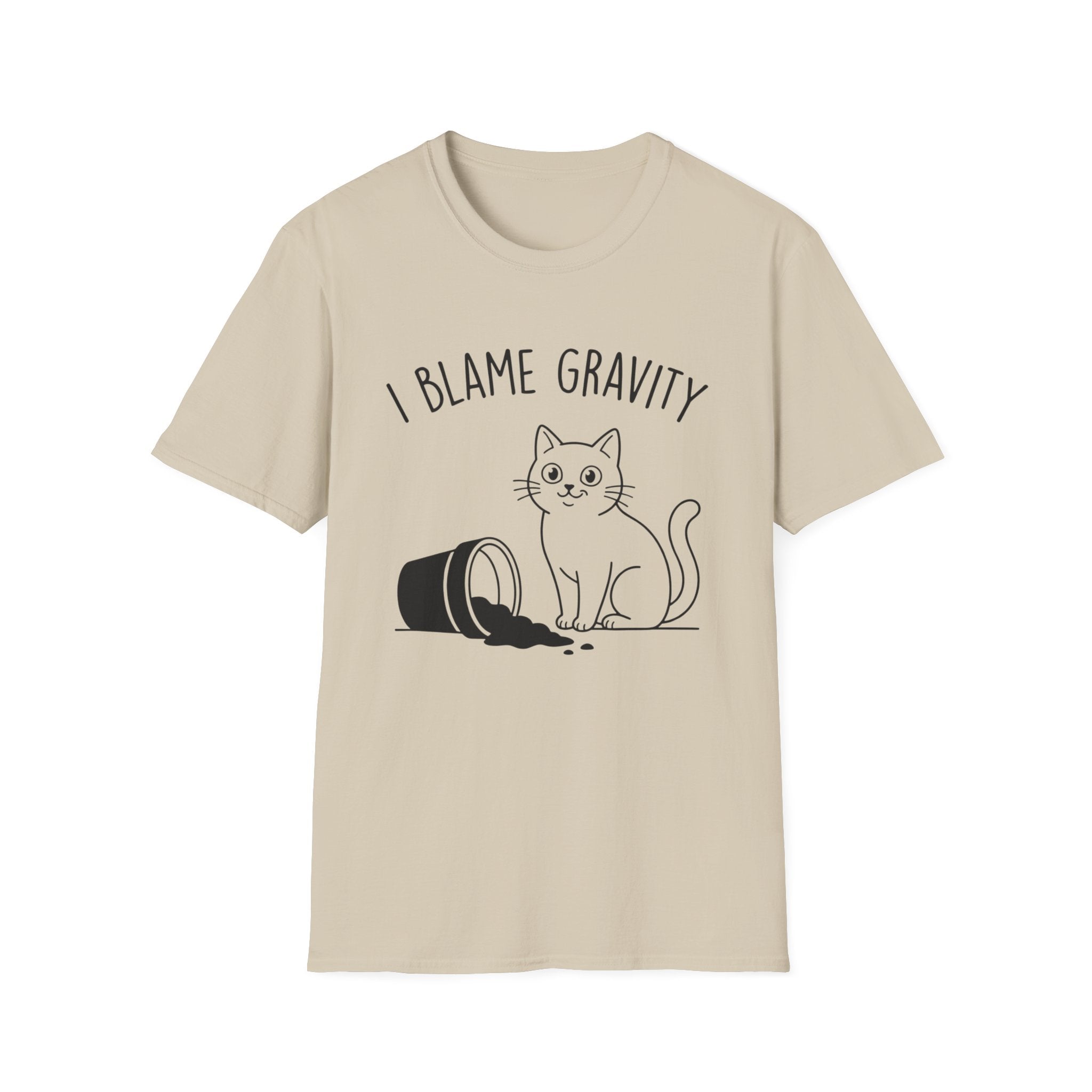 I'm Blame Gravity 2 Cat T-Shirt
