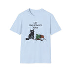 Left Unsupervised Again Cat T-Shirt