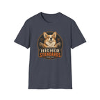 Higher Standards Corgi Dog T-Shirt