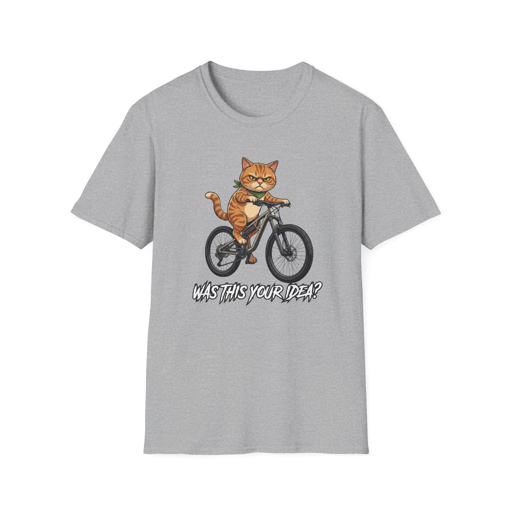 Was This Your Idea Bicycle Cat T-Shirt