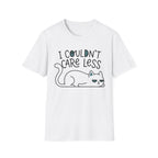 I Couldn't Care Less Cat T-Shirt