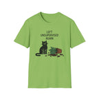 Left Unsupervised Again Cat T-Shirt