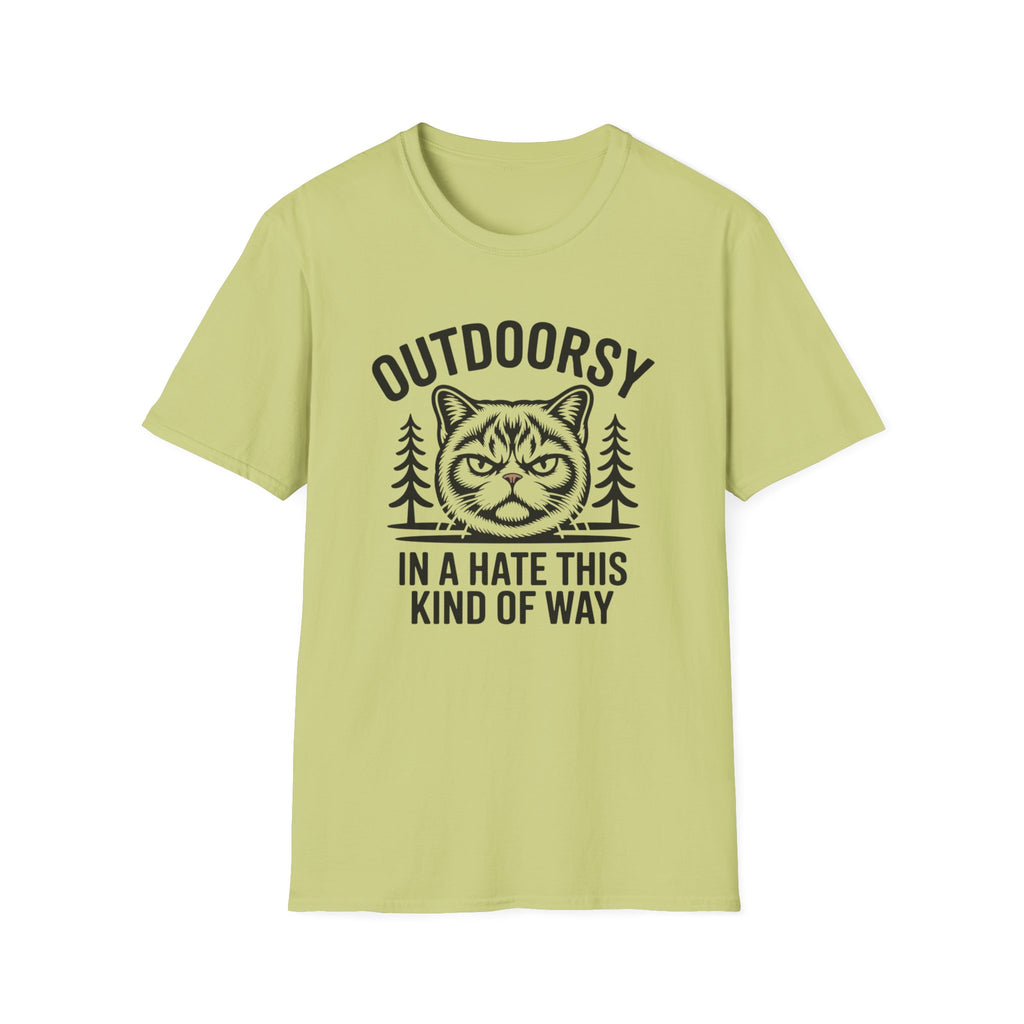 Outdoorsy Cat T-Shirt