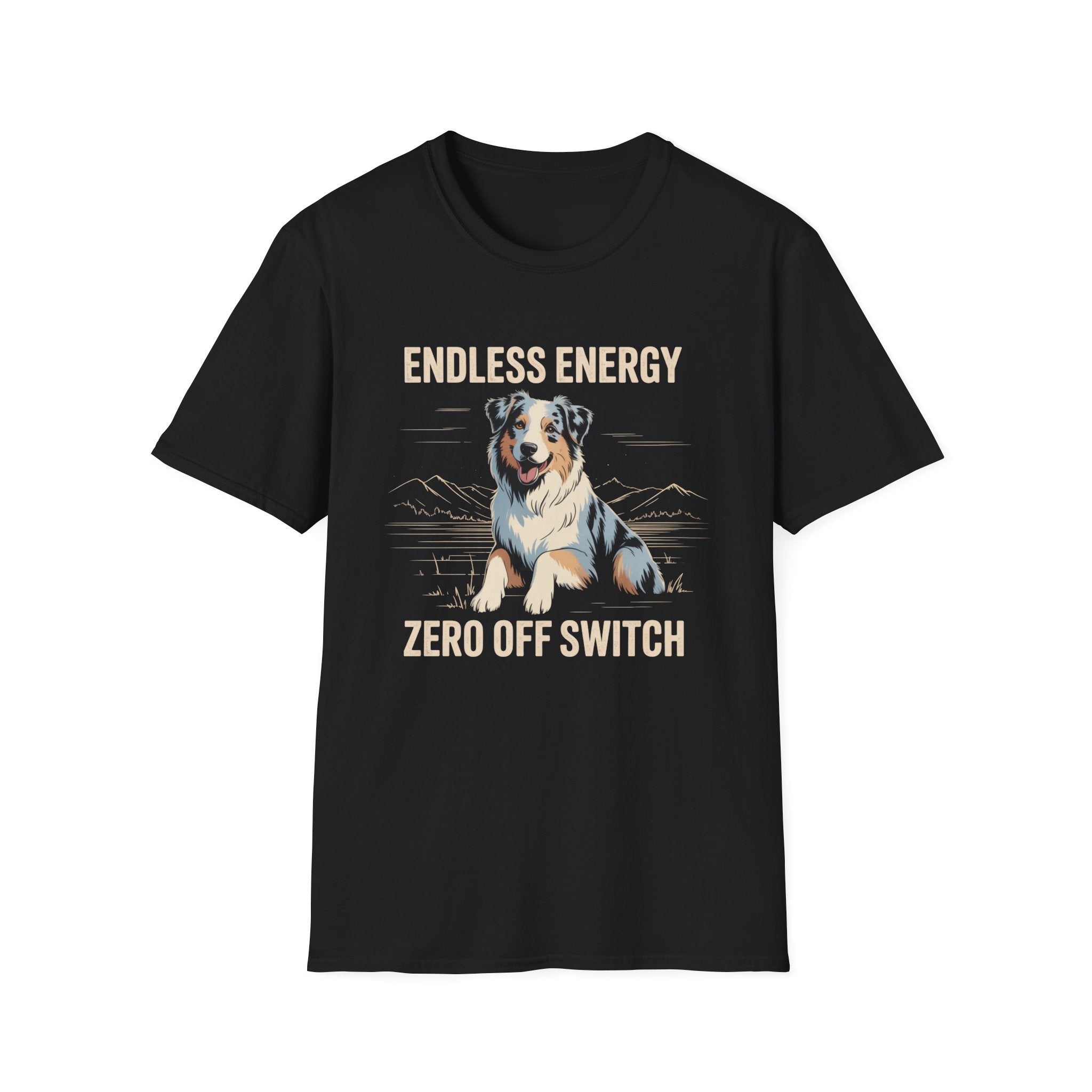 Endless Energy Australian Shepherd Dog T-Shirt