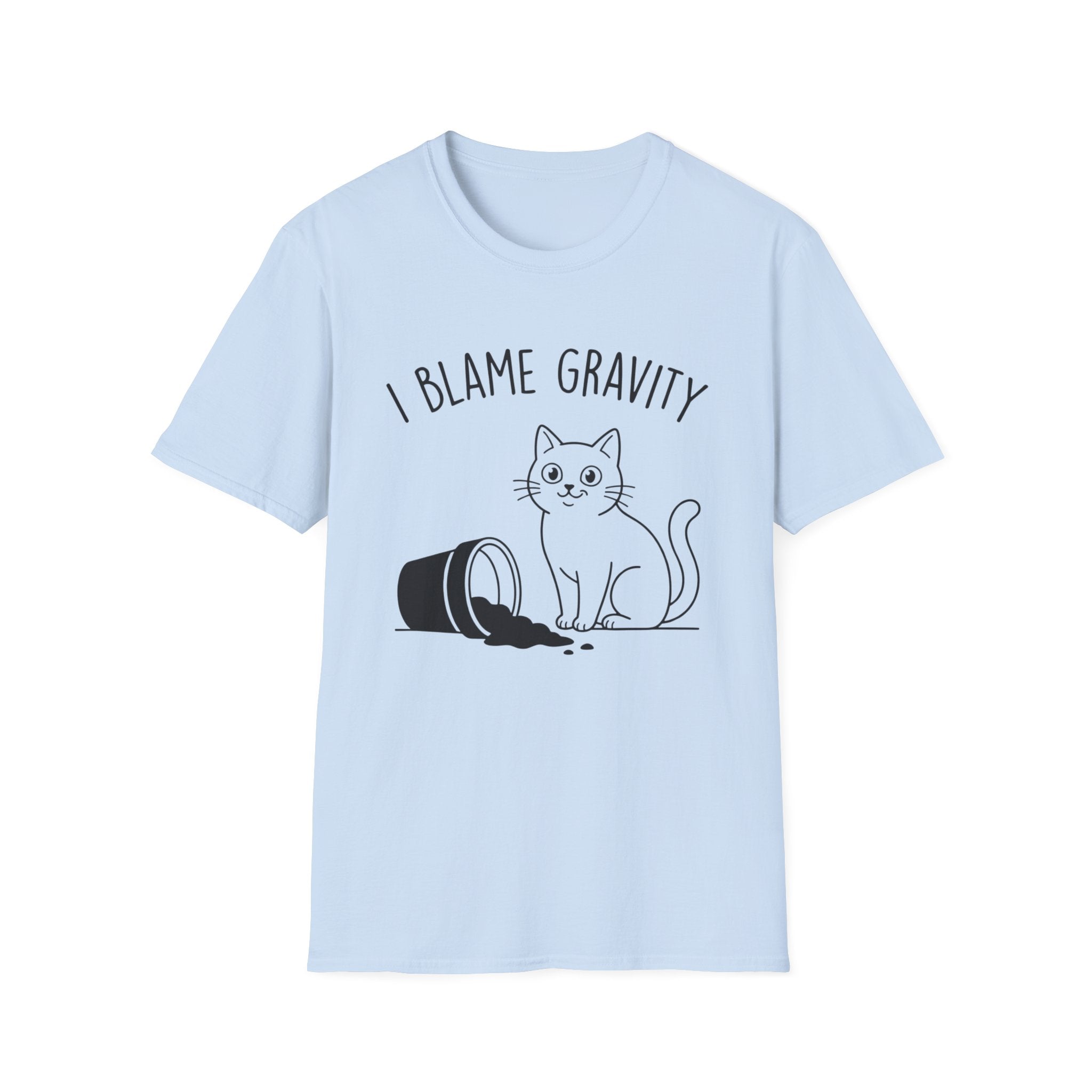 I'm Blame Gravity 2 Cat T-Shirt