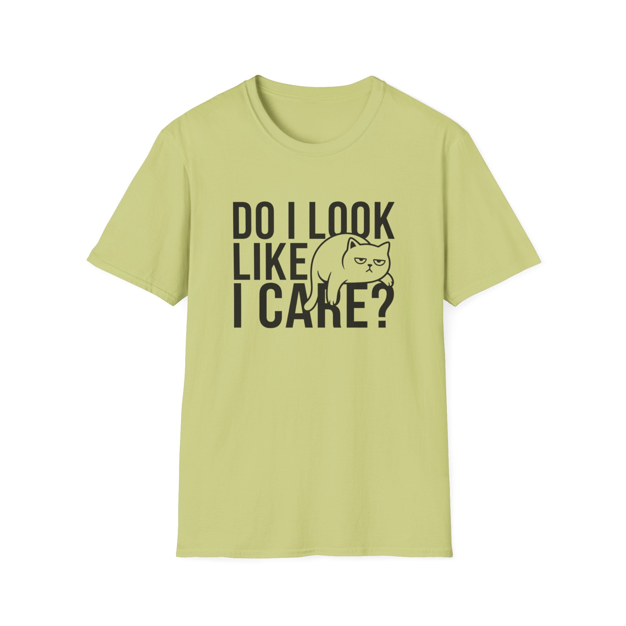 Do I Look Like I Care Cat T-Shirt