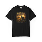 Scotland Highlands T-Shirt – Scottish Terrier Dog Castle Vintage Travel Tee