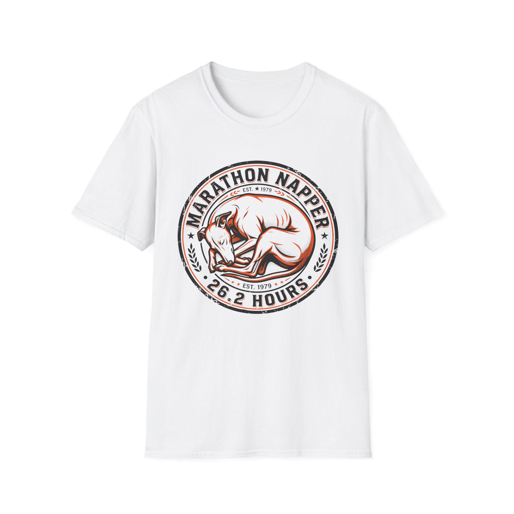 Marathon Napper Dog T-Shirt