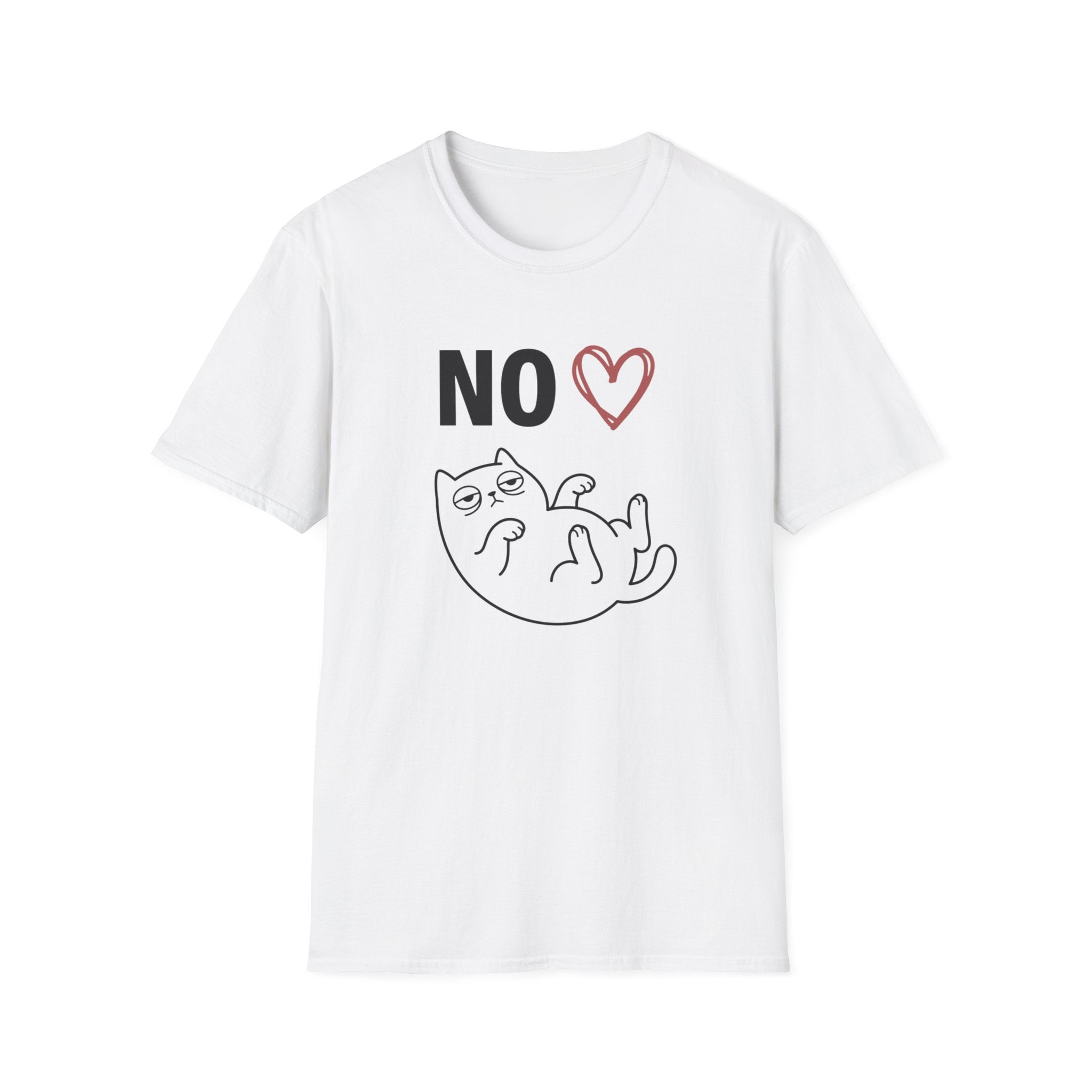 No Love Cat T-Shirt