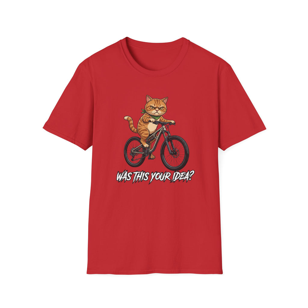 Was This Your Idea Bicycle Cat T-Shirt