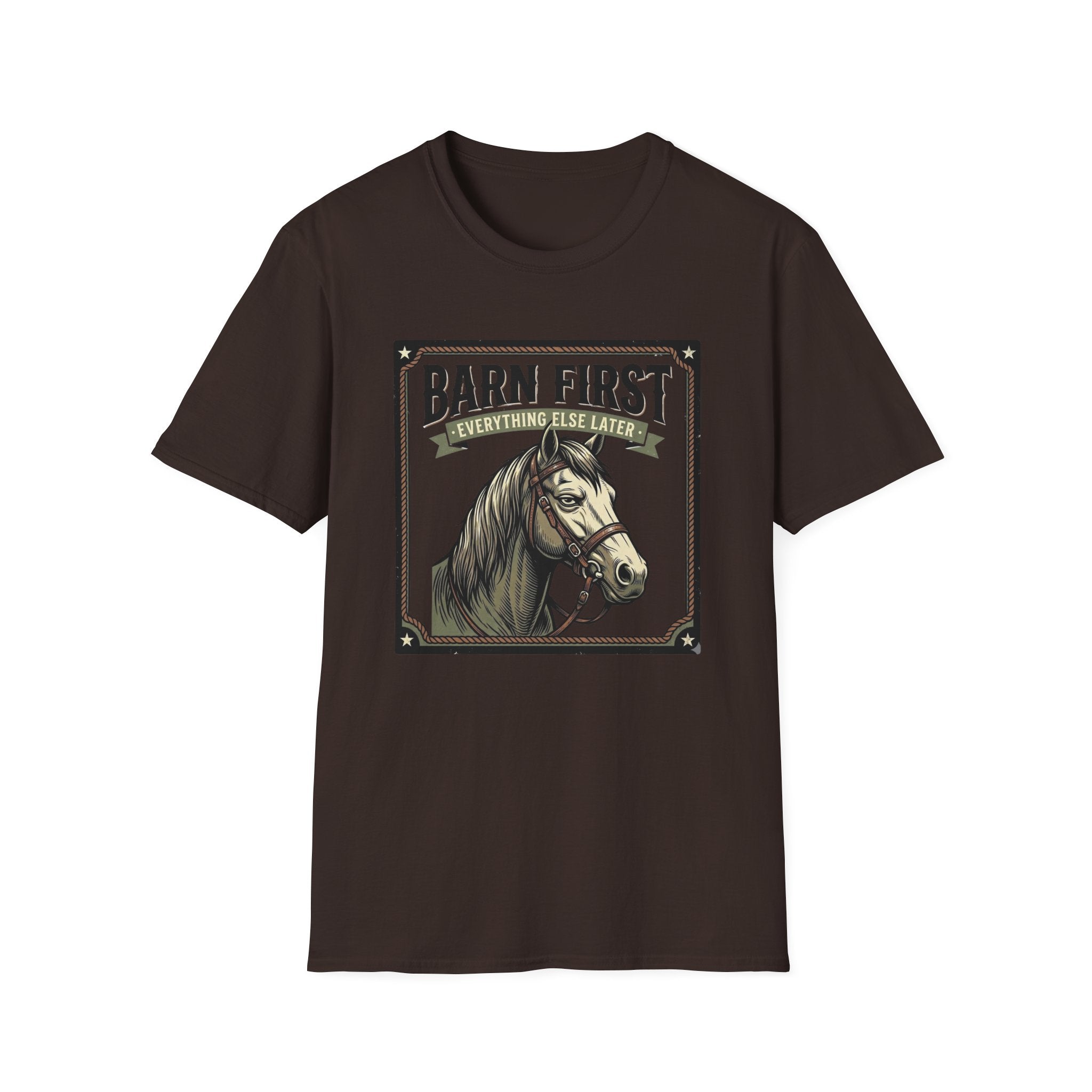 Barn First Horse T-Shirt