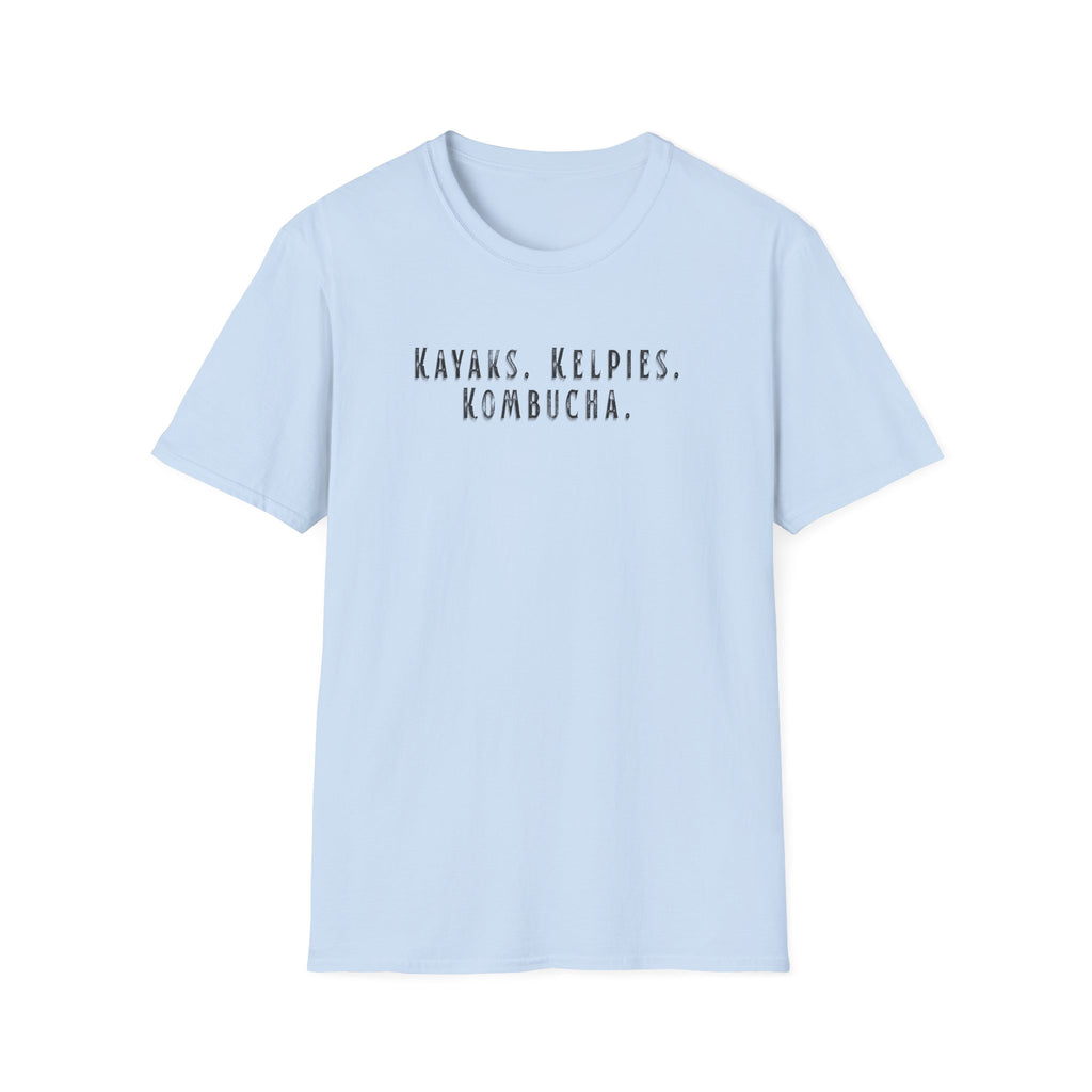 Kayaks Kelpies Dog T-Shirt