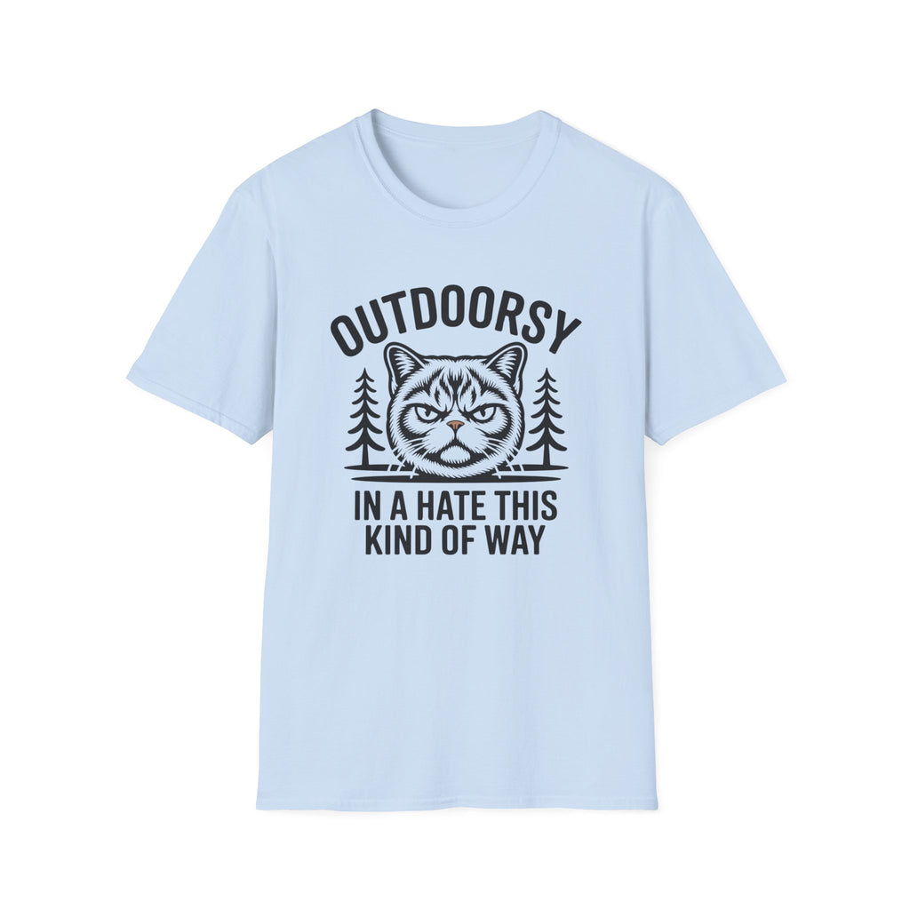Outdoorsy Cat T-Shirt