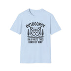 Outdoorsy Cat T-Shirt