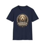 Judgmental Thoughts Labradoodle Dog T-Shirt