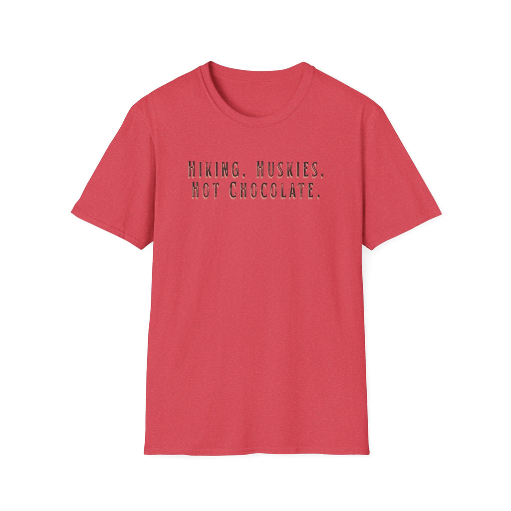 Hiking Huskies Dog T-Shirt