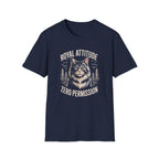 Royal Attitude Maine Coon Cat T-Shirt