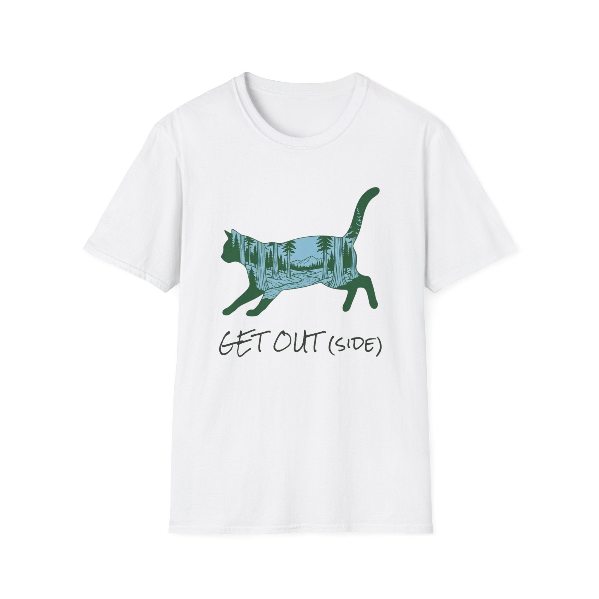 Get Outside Cat T-Shirt