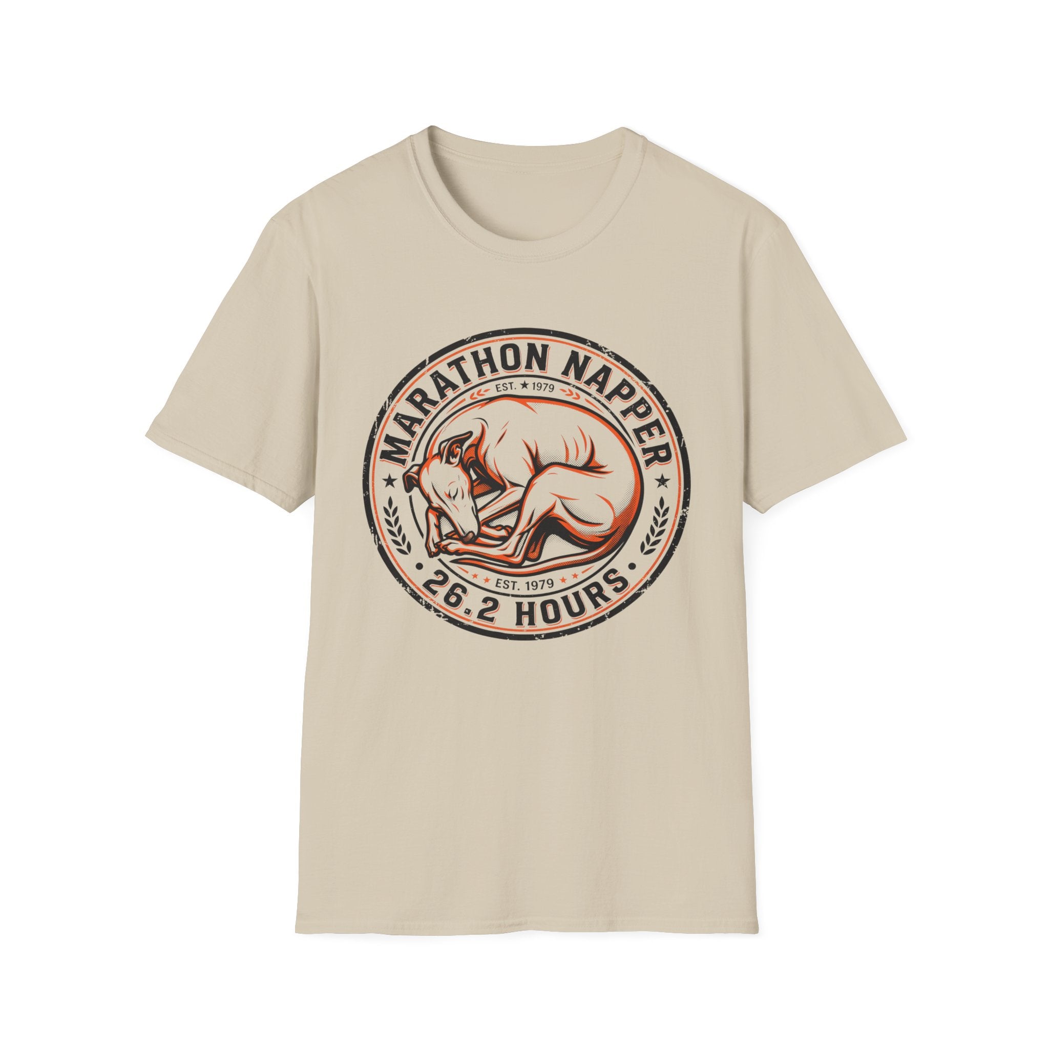 Marathon Napper Dog T-Shirt
