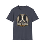 Thought This Through Border Collie Dog T-Shirt