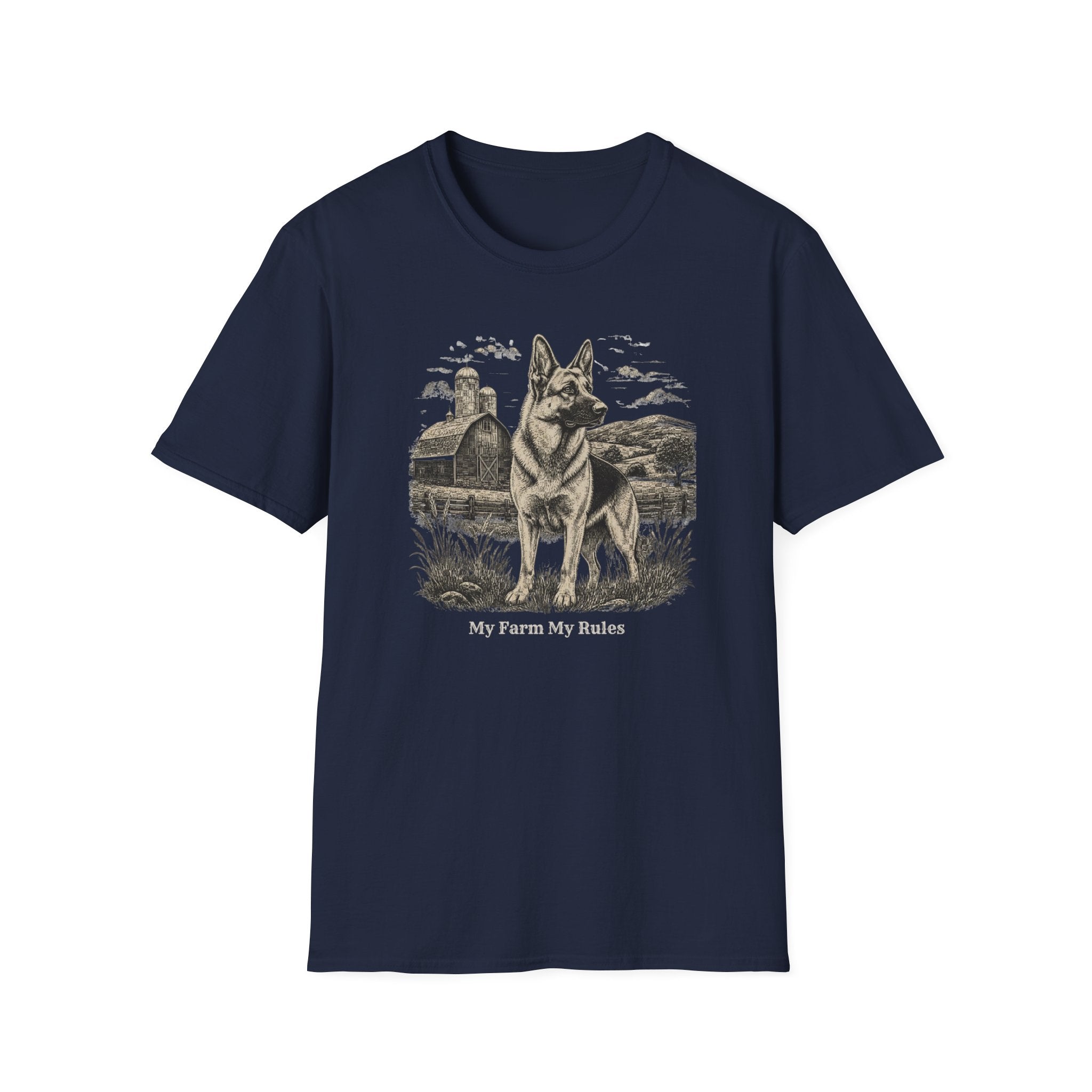 Nothing Moves German Shepherd Dog T-Shirt