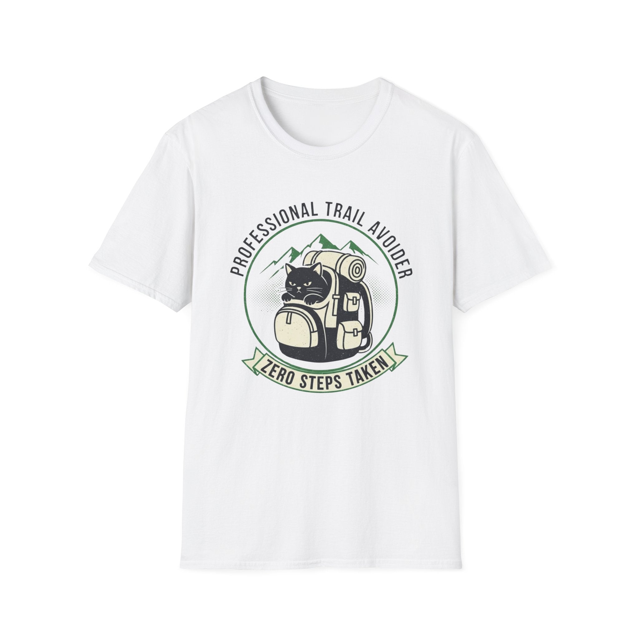 Professional Trail Avoider Cat T-Shirt