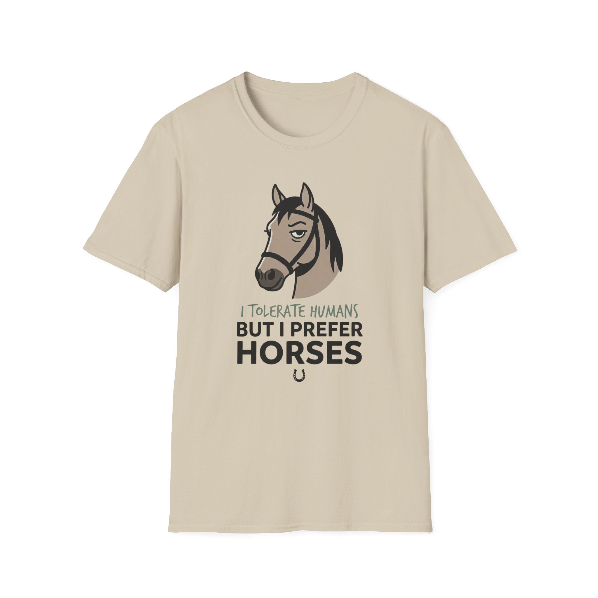 I Prefer Horses T-Shrit