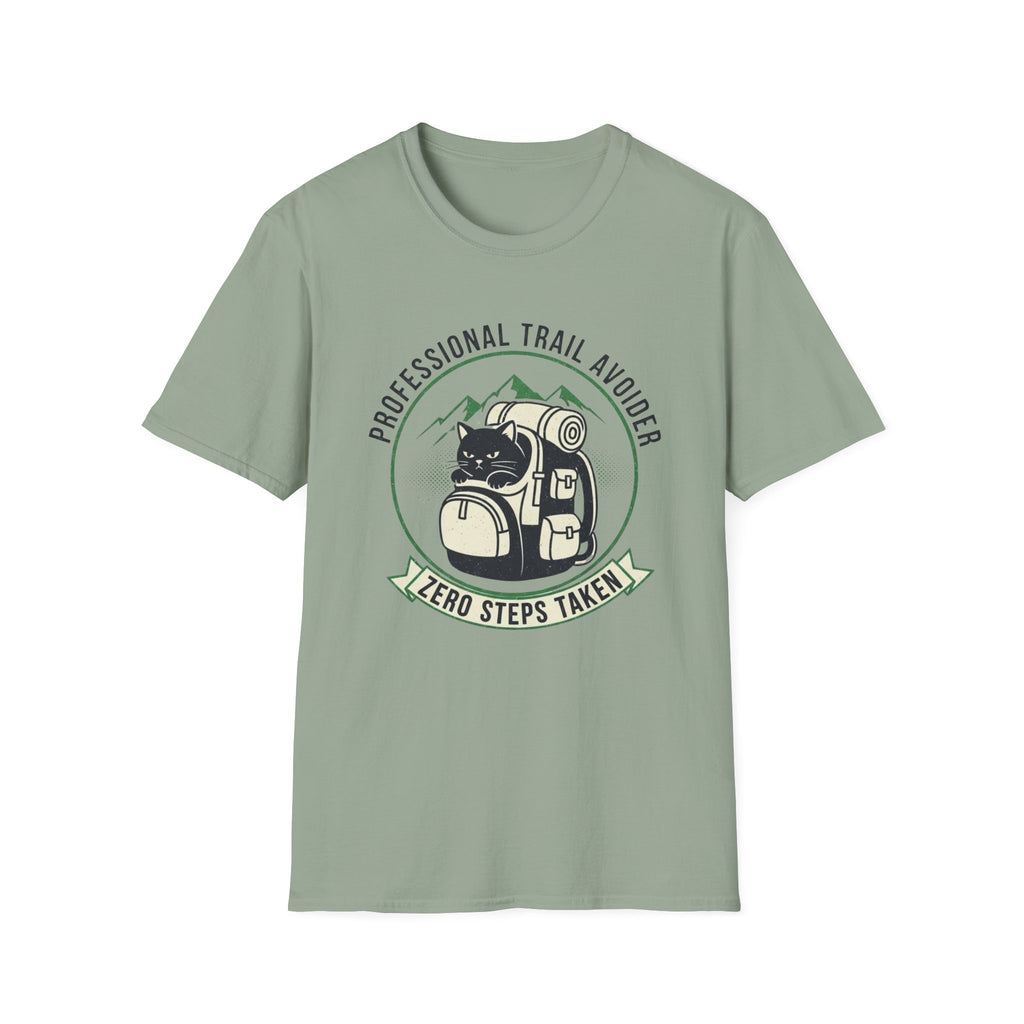 Professional Trail Avoider Cat T-Shirt