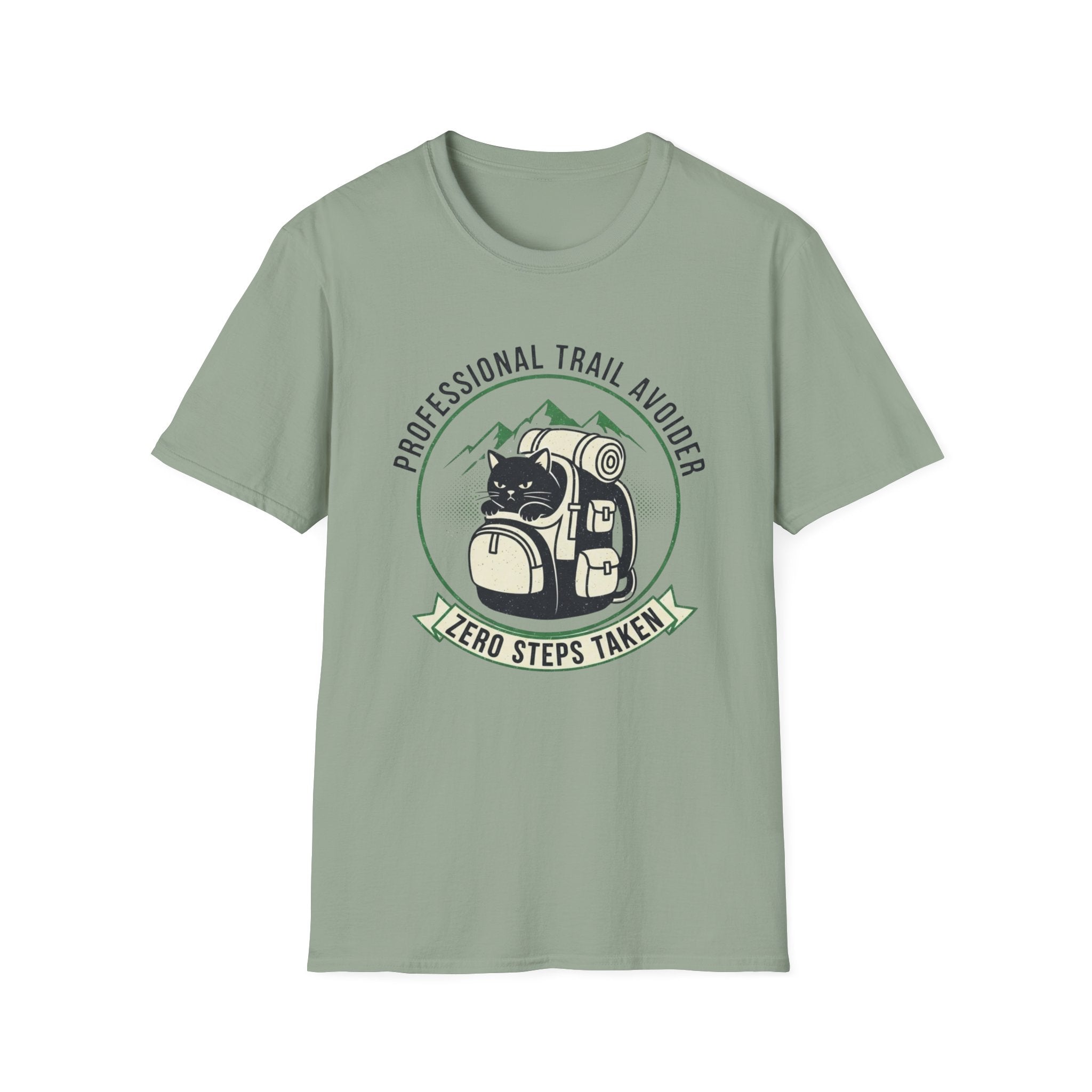Professional Trail Avoider Cat T-Shirt