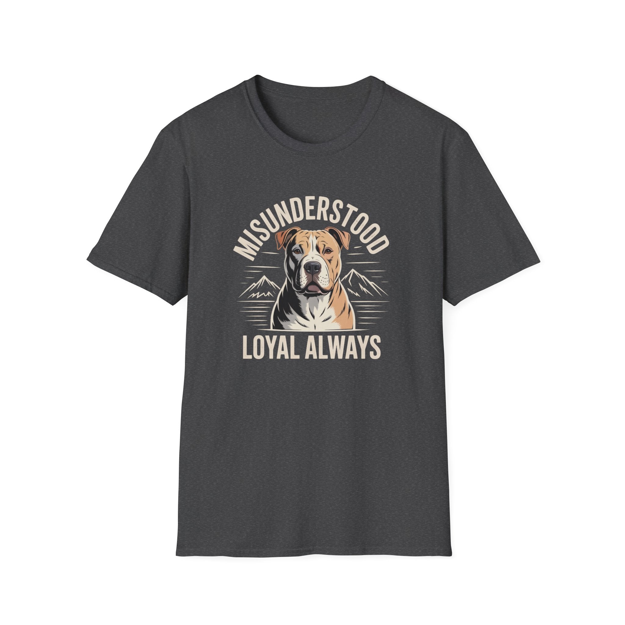 Misunderstood Pitbull Dog T-Shirt