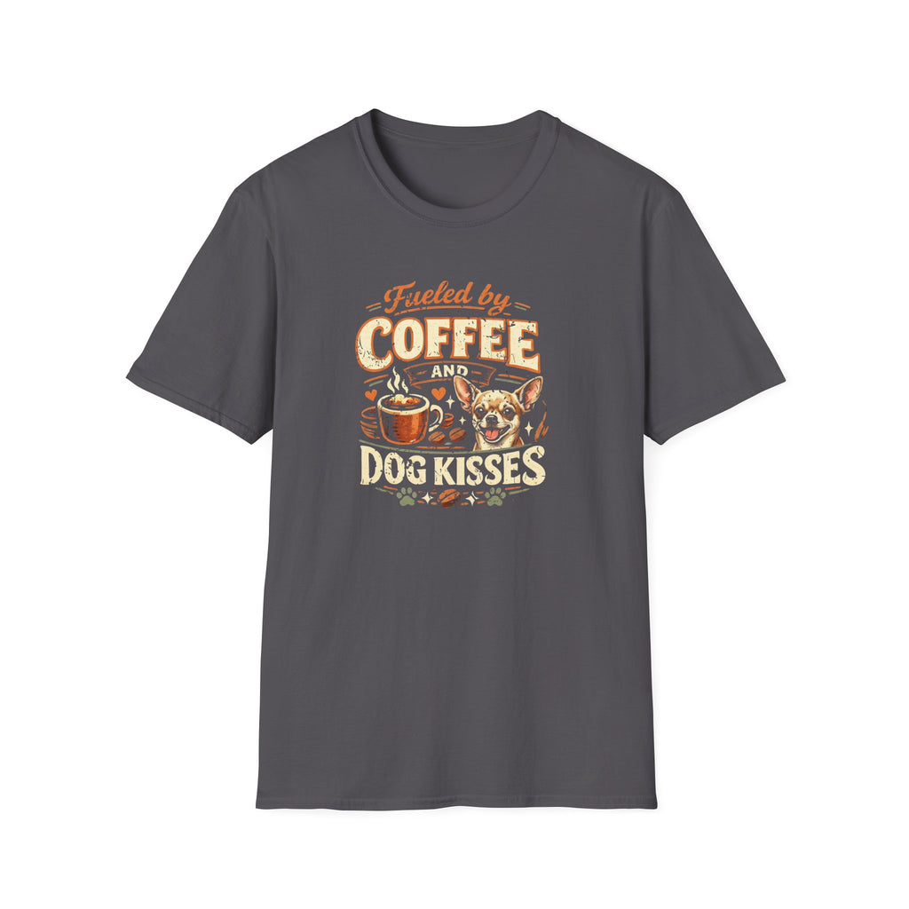 Coffee Kiss Chihuahua Dog T-Shirt