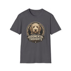 Judgmental Thoughts Labradoodle Dog T-Shirt