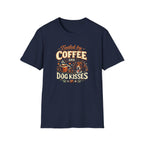 Coffee Kiss Dachshund Dog T-Shirt