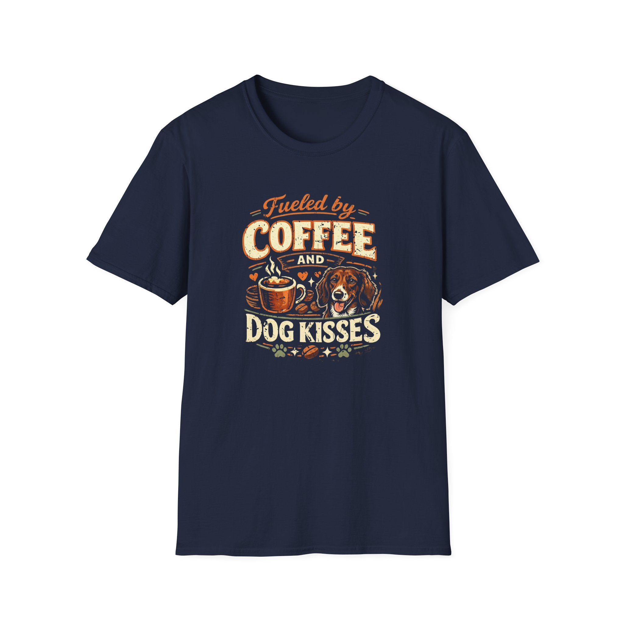 Coffee Kiss Dachshund Dog T-Shirt