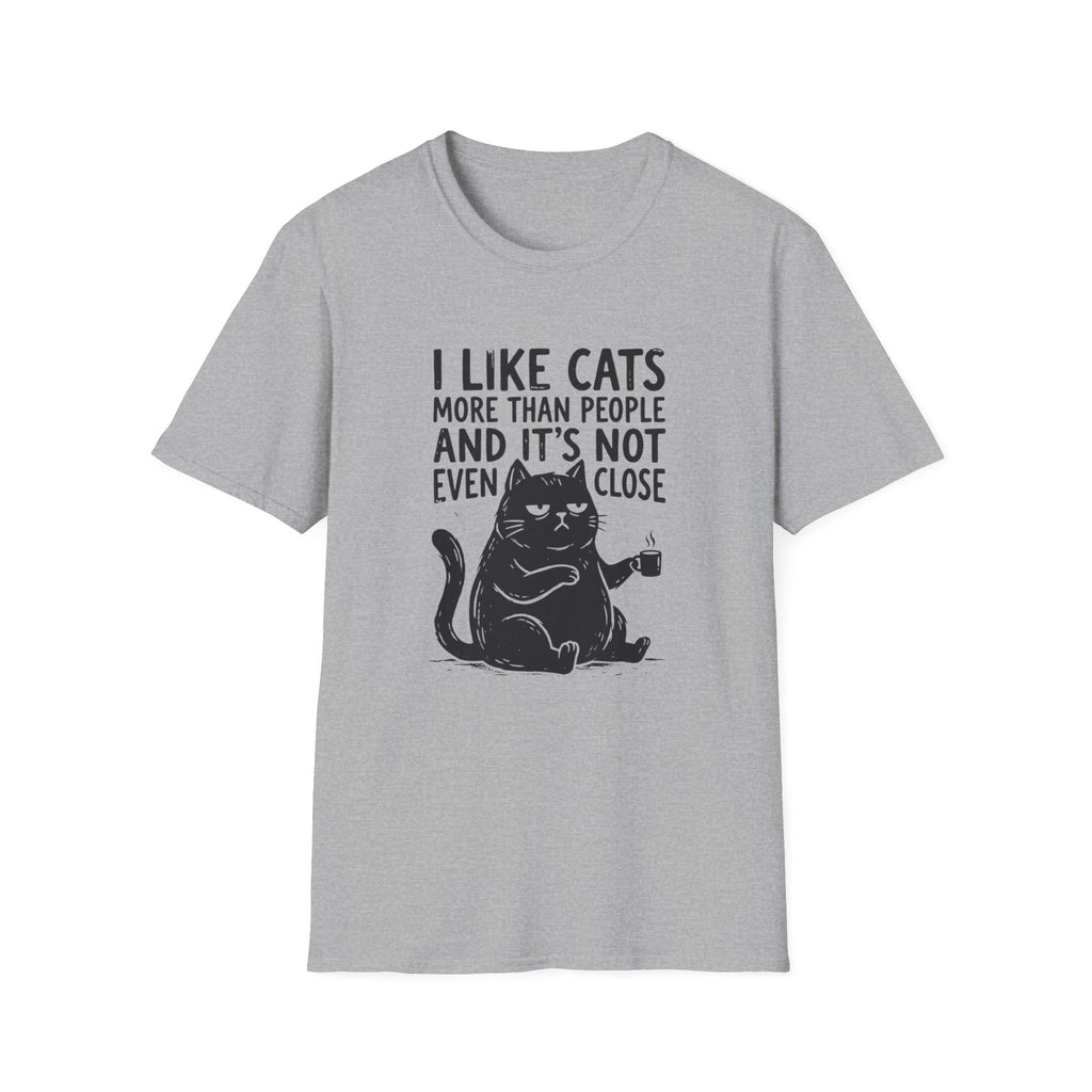I Like Cats More Than People Cat T-Shirt