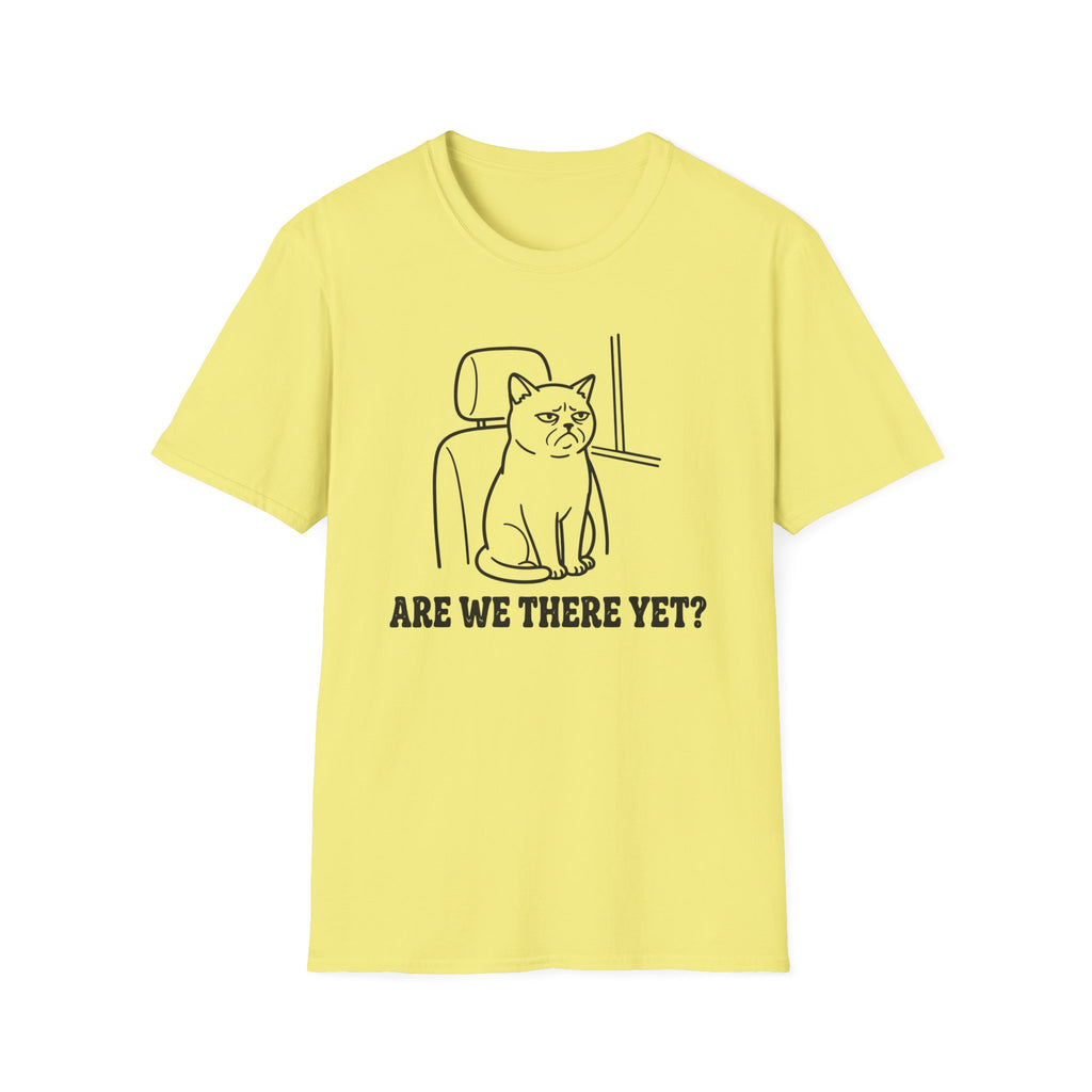 Are We There Yet Cat T-Shirt