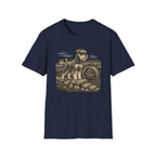 Schnauzer on a Stone Wall Dog T-Shirt
