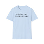 Introvert Italian Greyhound Dog T-Shirt