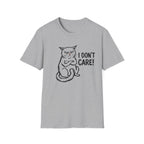 I Don't Care Cat T-Shirt