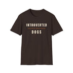 Introverted Typography Dog T-Shirt
