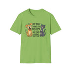 My Dog Thinks I'm Awesome Pet T-Shirt