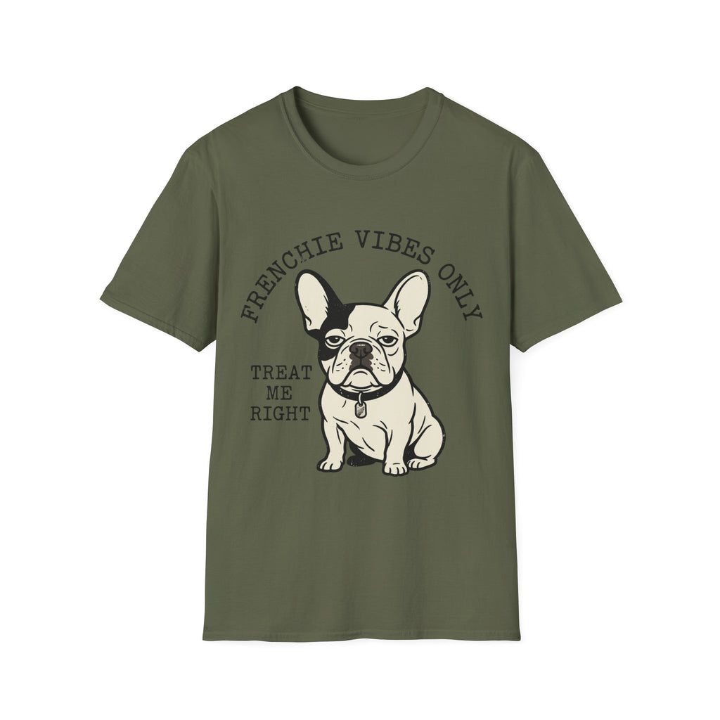 French Bulldog Vibes Only T-Shirt.png